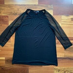 JW Sheer Sleeve Blouse